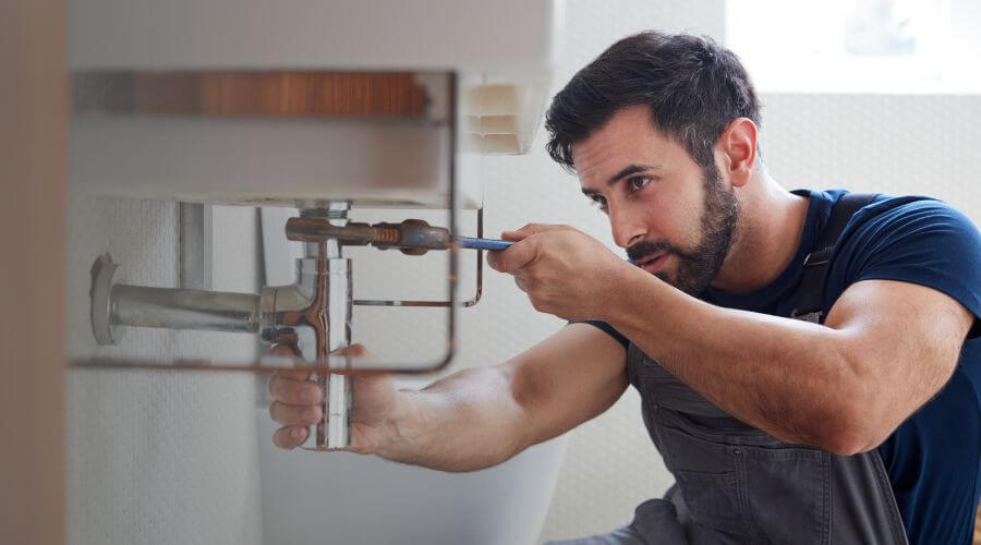 Sink faucet installation in Linden, IN